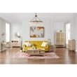 Posh Living Aralyn Wood Sideboard Console Table Media Center in Natural/Beige