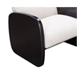 Posh Living Jolynn Wood Arm Chair Black