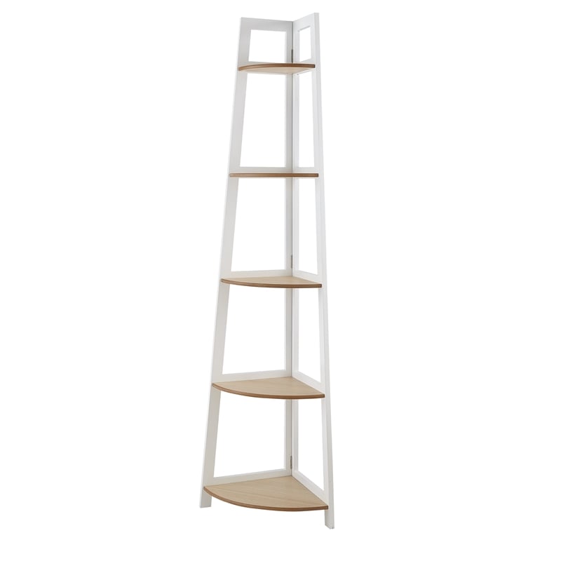 Posh Living Jabril Bookshelf White