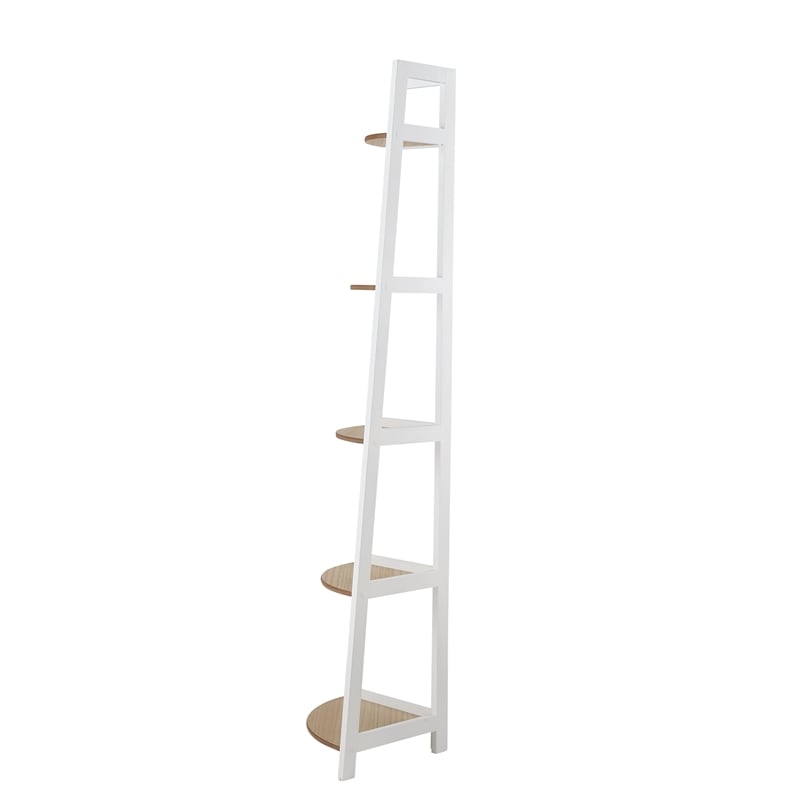 Posh Living Jabril Bookshelf White