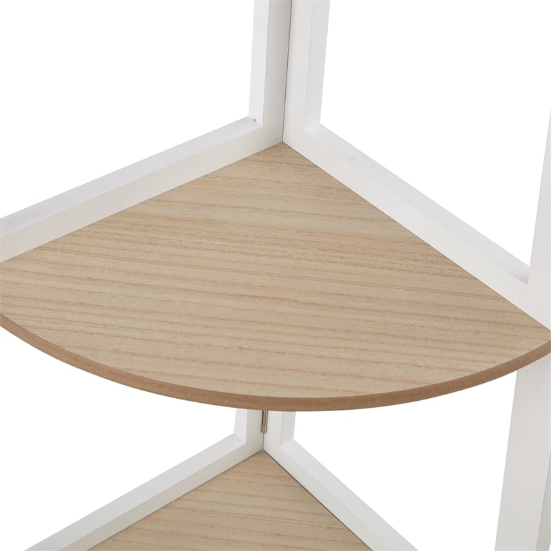 Posh Living Jabril Bookshelf White