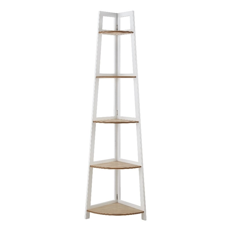 Posh Living Jabril Bookshelf White