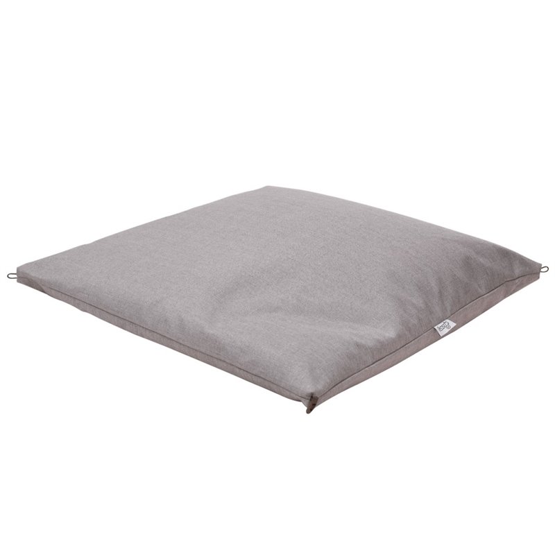 Magic Pouf Gray Beanbag Linen 3 in 1 Ottoman Chair Pillow