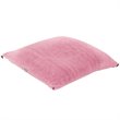 Magic Pouf Pink Beanbag Microplush 3 in 1 Ottoman Chair Pillow