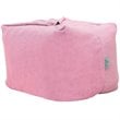 Magic Pouf Pink Beanbag Microplush 3 in 1 Ottoman Chair Pillow
