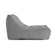 Loungie Resty Nylon Bean Bag Chair Light Grey