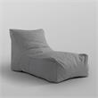 Loungie Resty Nylon Bean Bag Chair Light Grey