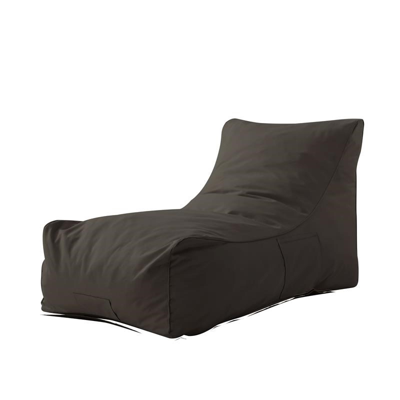 Loungie Resty Nylon Bean Bag Chair Brown