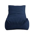 Loungie Resty Nylon Bean Bag Chair Navy