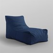 Loungie Resty Nylon Bean Bag Chair Navy