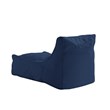 Loungie Resty Nylon Bean Bag Chair Navy
