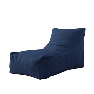 Loungie Resty Nylon Bean Bag Chair Navy