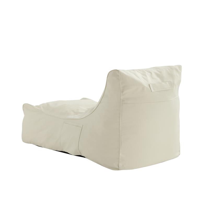Loungie Resty Nylon Bean Bag Chair Beige