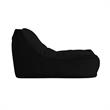 Loungie Resty Nylon Bean Bag Chair Black