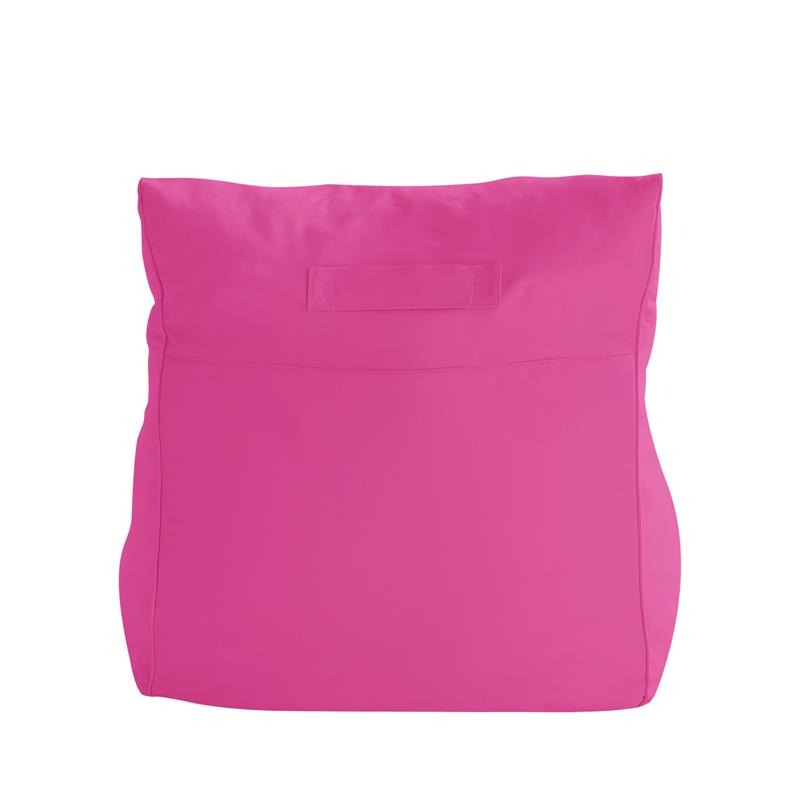 Loungie Resty Nylon Bean Bag Chair Fuchsia