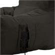Loungie Comfy Nylon Bean Bag Chair/ Lounge Chair Brown