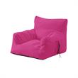 Loungie Comfy Nylon Bean Bag Chair/ Lounge Chair Fuchsia