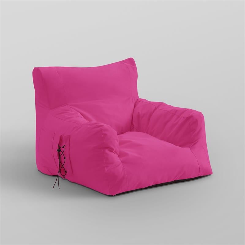 fuchsia bean bag