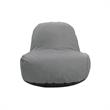 Loungie Cosmic Nylon Bean Bag Chair Grey