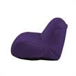 Loungie Cosmic Nylon Bean Bag Chair Purple