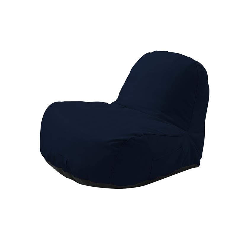 Loungie Cosmic Nylon Bean Bag Chair Blue