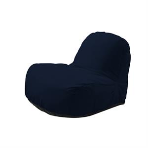 Loungie Cosmic Nylon Bean Bag Chair Blue