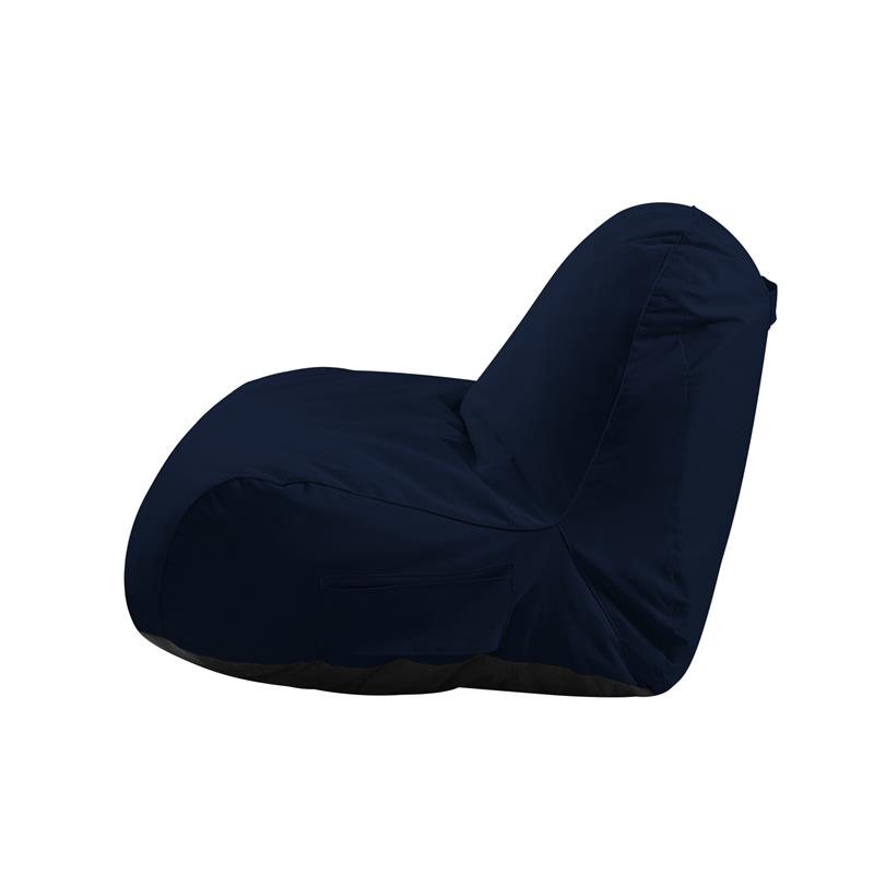 Loungie Cosmic Nylon Bean Bag Chair Blue