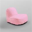Loungie Cosmic Nylon Bean Bag Chair Blush