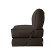 Loungie Cloudy Nylon Bean Bag Chair Brown
