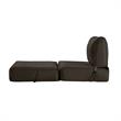Loungie Cloudy Nylon Bean Bag Chair Brown