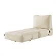 Loungie Cloudy Nylon Bean Bag Chair Beige