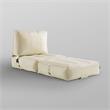Loungie Cloudy Nylon Bean Bag Chair Beige
