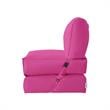 Loungie Cloudy Nylon Bean Bag Chair Fuchsia