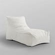 Loungie Resty Nylon Bean Bag Chair White