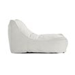 Loungie Resty Nylon Bean Bag Chair White