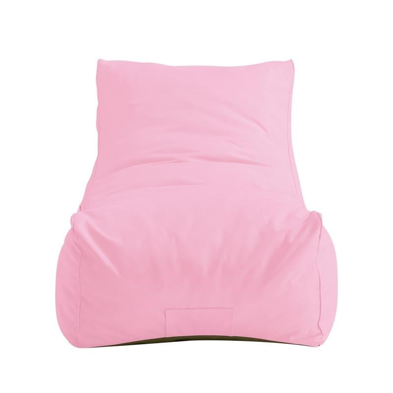 Loungie Resty Nylon Bean Bag Chair Pink