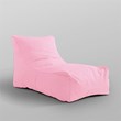 Loungie Resty Nylon Bean Bag Chair Pink