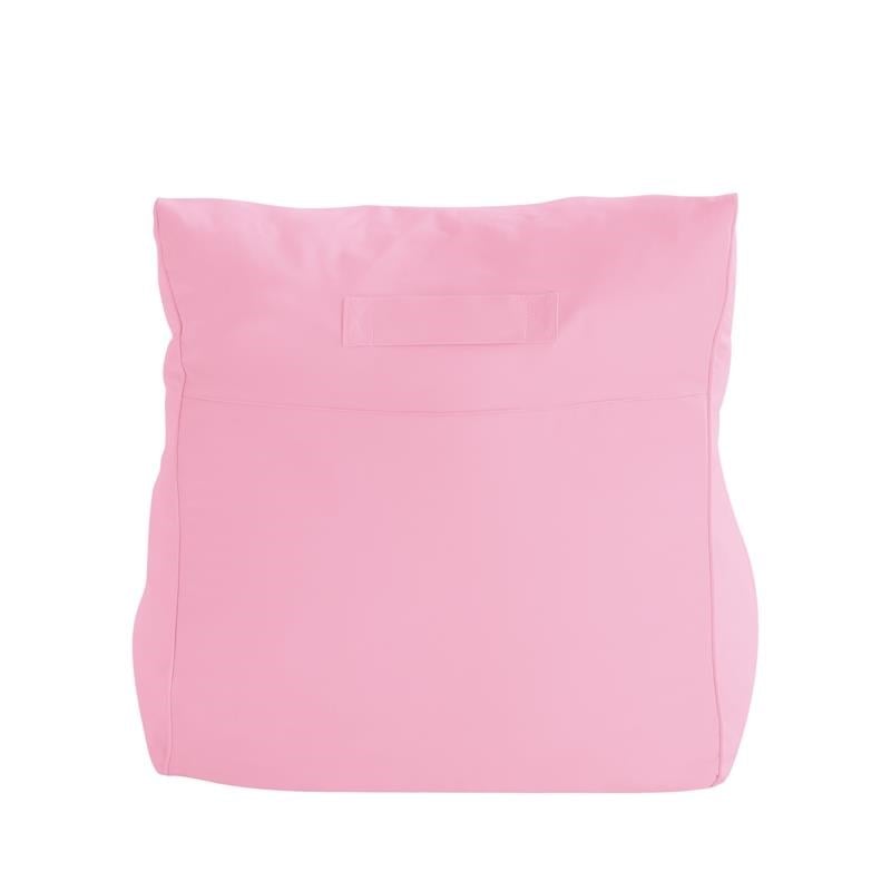 Loungie Resty Nylon Bean Bag Chair Pink