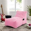Loungie Resty Nylon Bean Bag Chair Pink