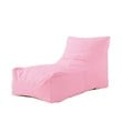 Loungie Resty Nylon Bean Bag Chair Pink