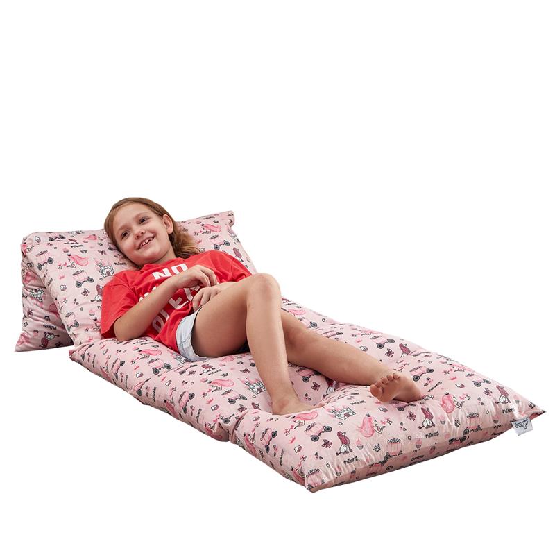 Bean Bag Covers Princess Pink Microfiber 88