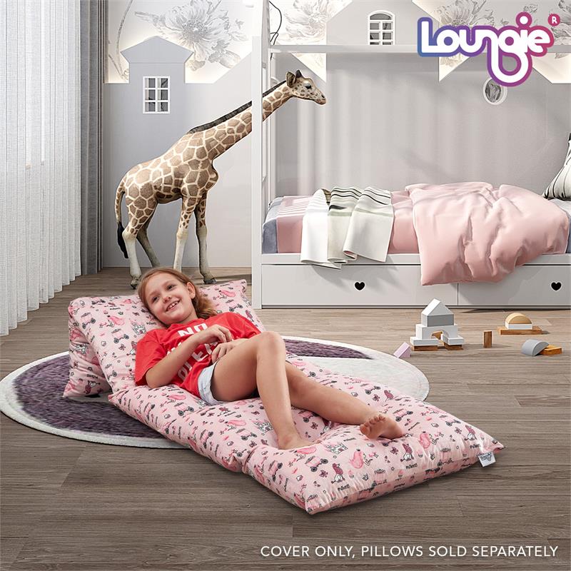 Bean Bag Covers Princess Pink Microfiber 88