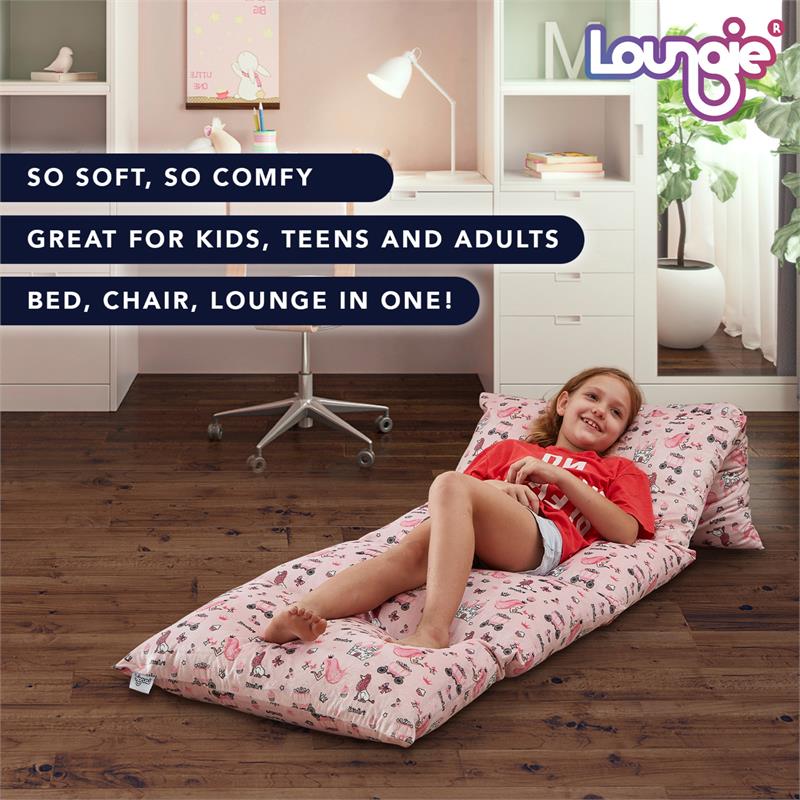 Bean Bag Covers Princess Pink Microfiber 88
