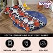 Bean Bag Covers Sport Black Microfiber 88