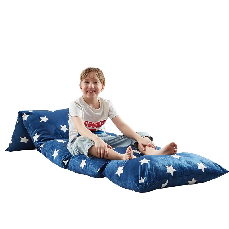 Bean Bag Covers Navy Stars Microfiber 88