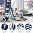 Bean Bag Covers Navy Microfiber 55