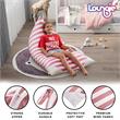 Bean Bag Covers Pink Microfiber 55