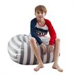 Bean Bag Covers Grey Microfiber 32