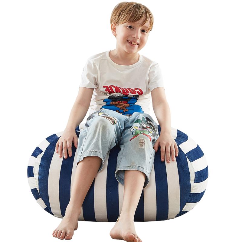 Bean Bag Covers Navy Microfiber 32