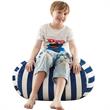 Bean Bag Covers Navy Microfiber 32